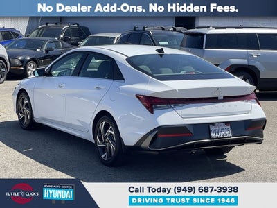 2025 Hyundai ELANTRA SEL CONVENIENCE