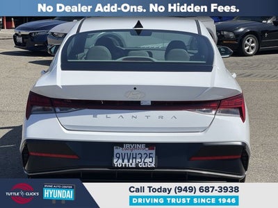 2025 Hyundai ELANTRA SEL CONVENIENCE
