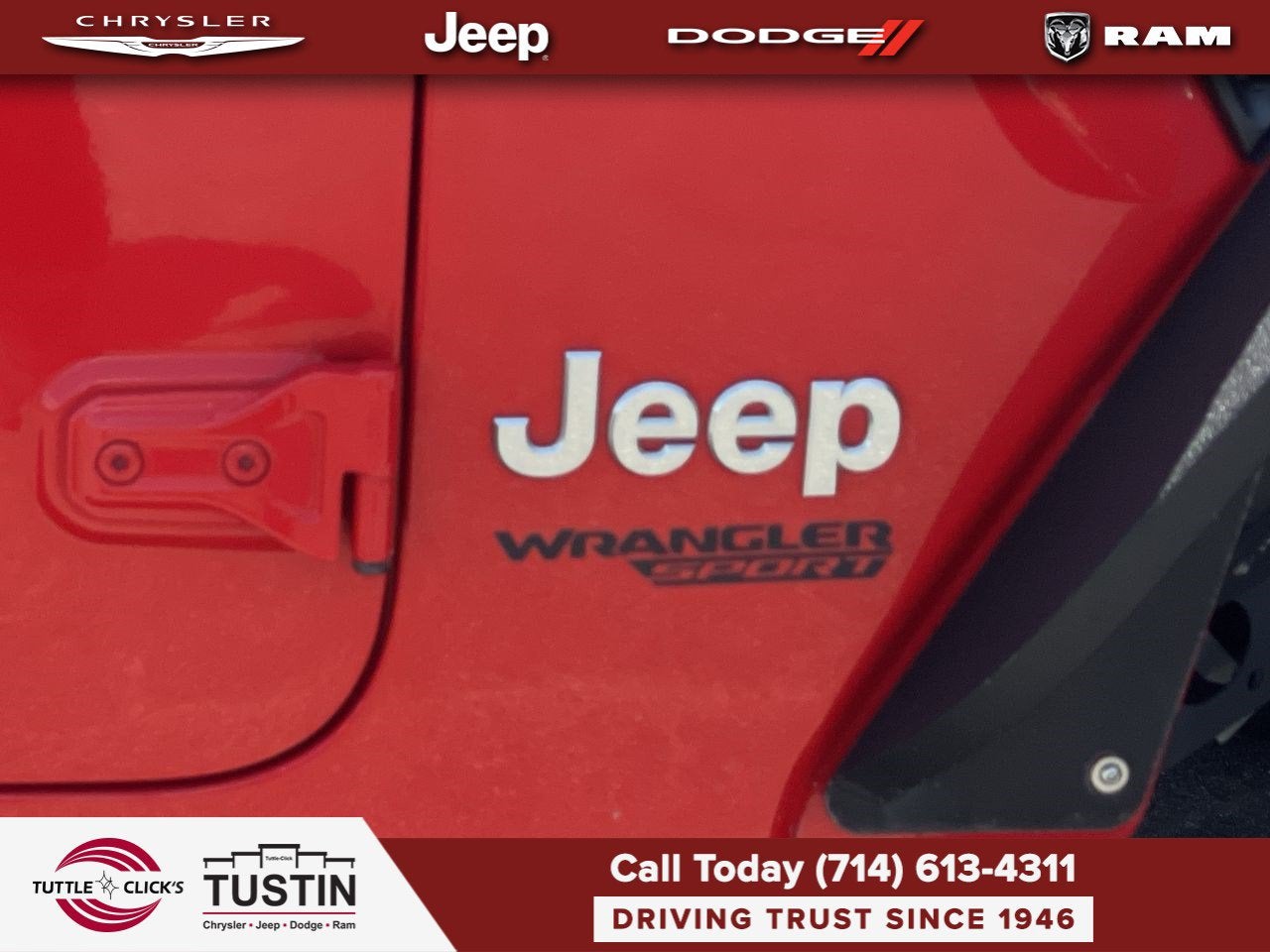 2020 Jeep Wrangler Sport S