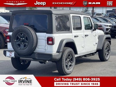 2026 Jeep Wrangler WRANGLER 4-DOOR SPORT