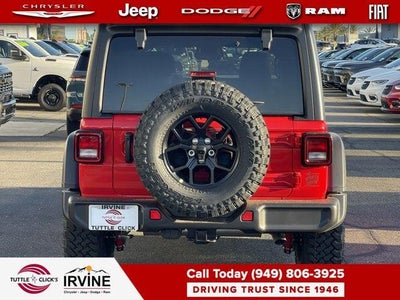 2026 Jeep Wrangler WRANGLER 4-DOOR WILLYS