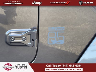2026 Jeep Wrangler WRANGLER 4-DOOR 85TH ANNIVERSARY EDITION