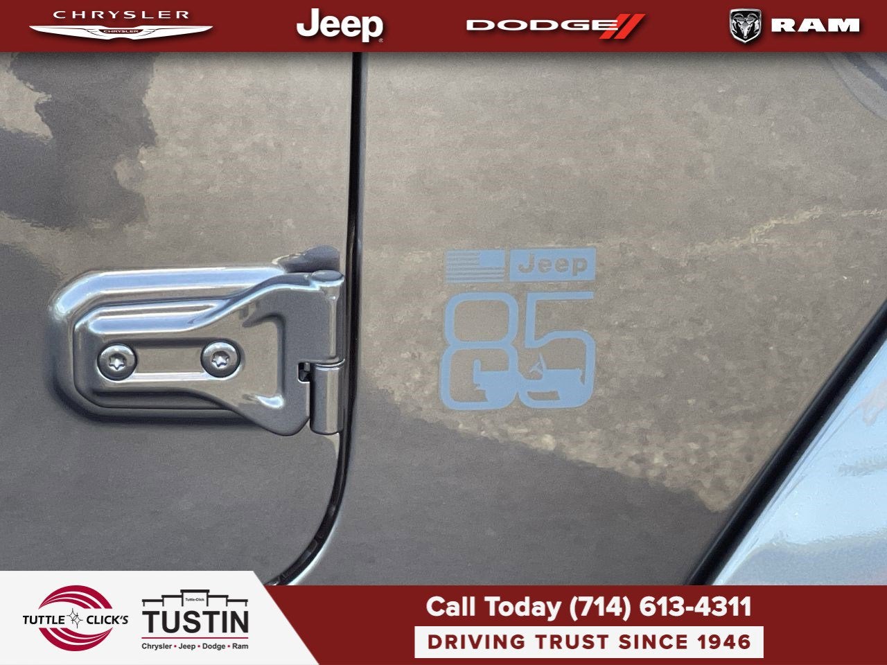 2026 Jeep Wrangler WRANGLER 4-DOOR 85TH ANNIVERSARY EDITION