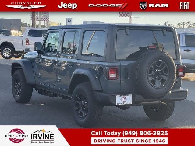2026 Jeep Wrangler WRANGLER 4-DOOR SPORT