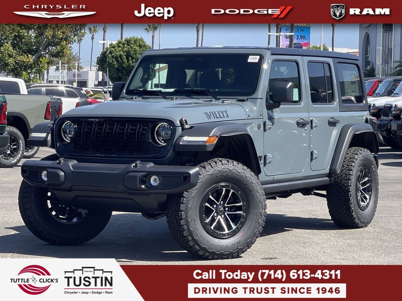 2026 Jeep Wrangler WRANGLER 4-DOOR WILLYS