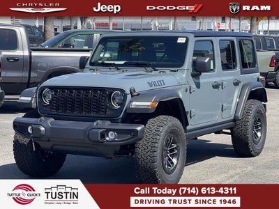 2026 Jeep Wrangler WRANGLER 4-DOOR WILLYS