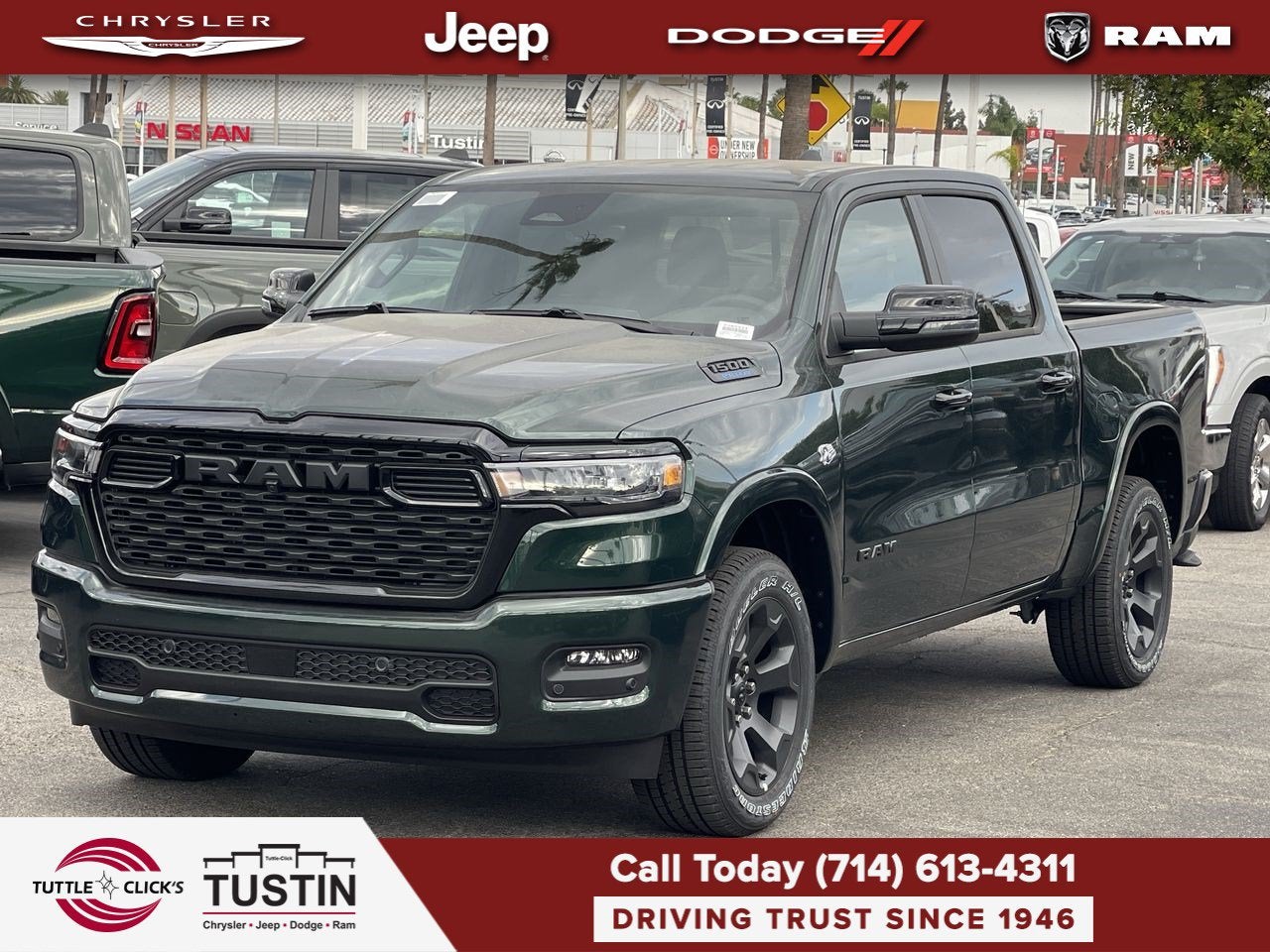 2026 RAM 1500 RAM 1500 BIG HORN CREW CAB 4X2 5'7' BOX