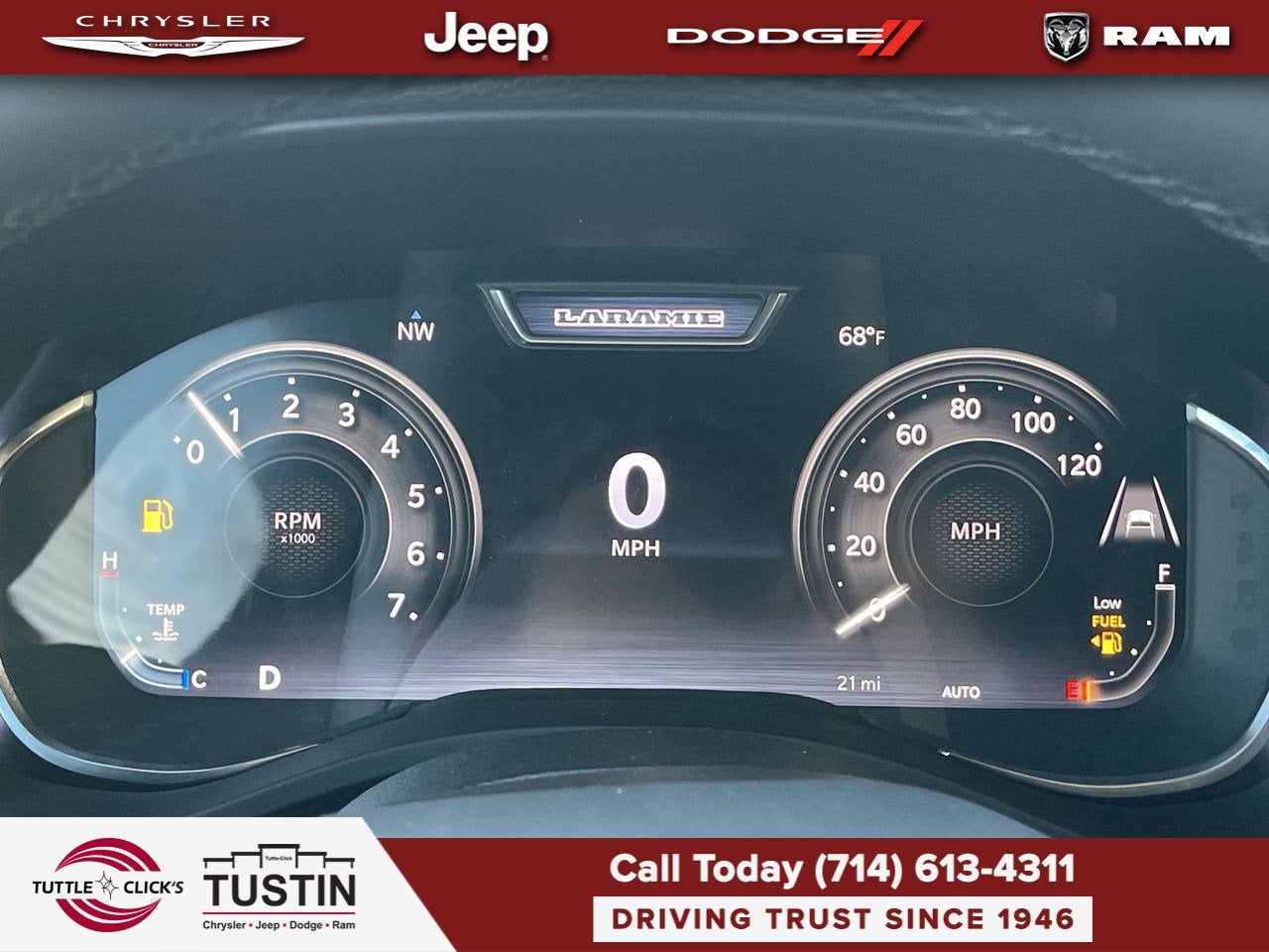 2026 RAM 1500 RAM 1500 LARAMIE CREW CAB 4X4 5'7' BOX