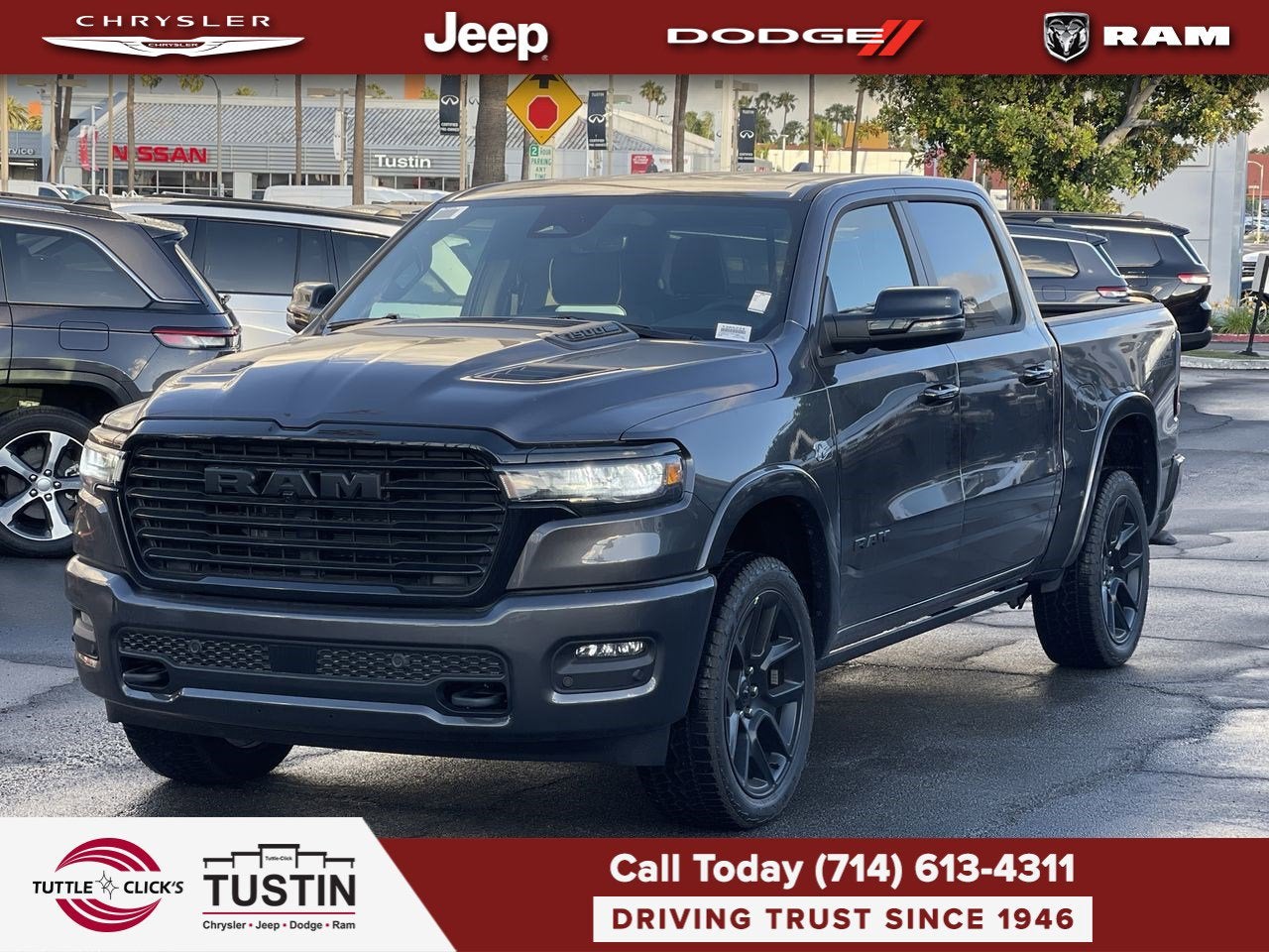 2026 RAM 1500 RAM 1500 LARAMIE CREW CAB 4X4 5'7' BOX