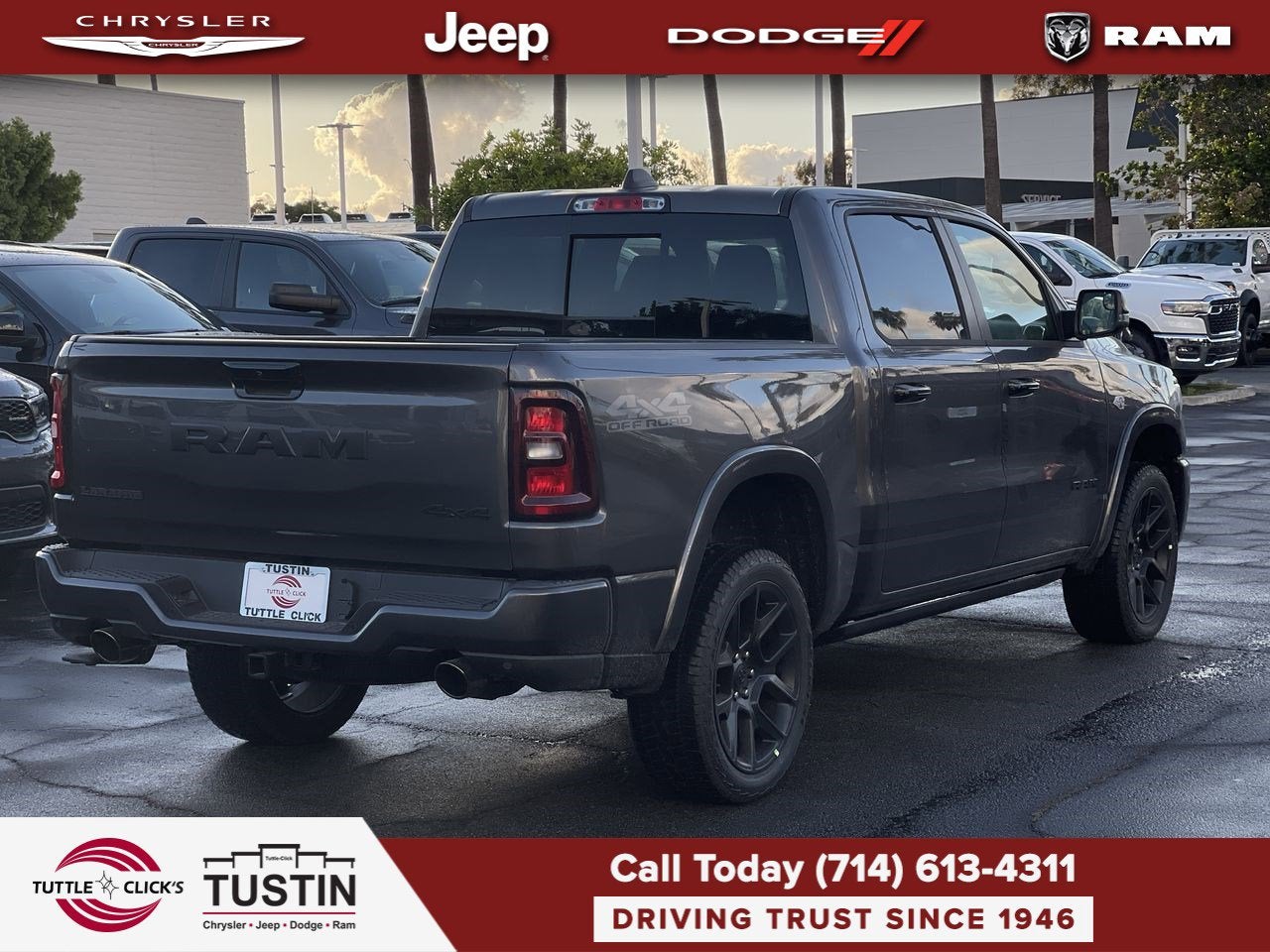 2026 RAM 1500 RAM 1500 LARAMIE CREW CAB 4X4 5'7' BOX