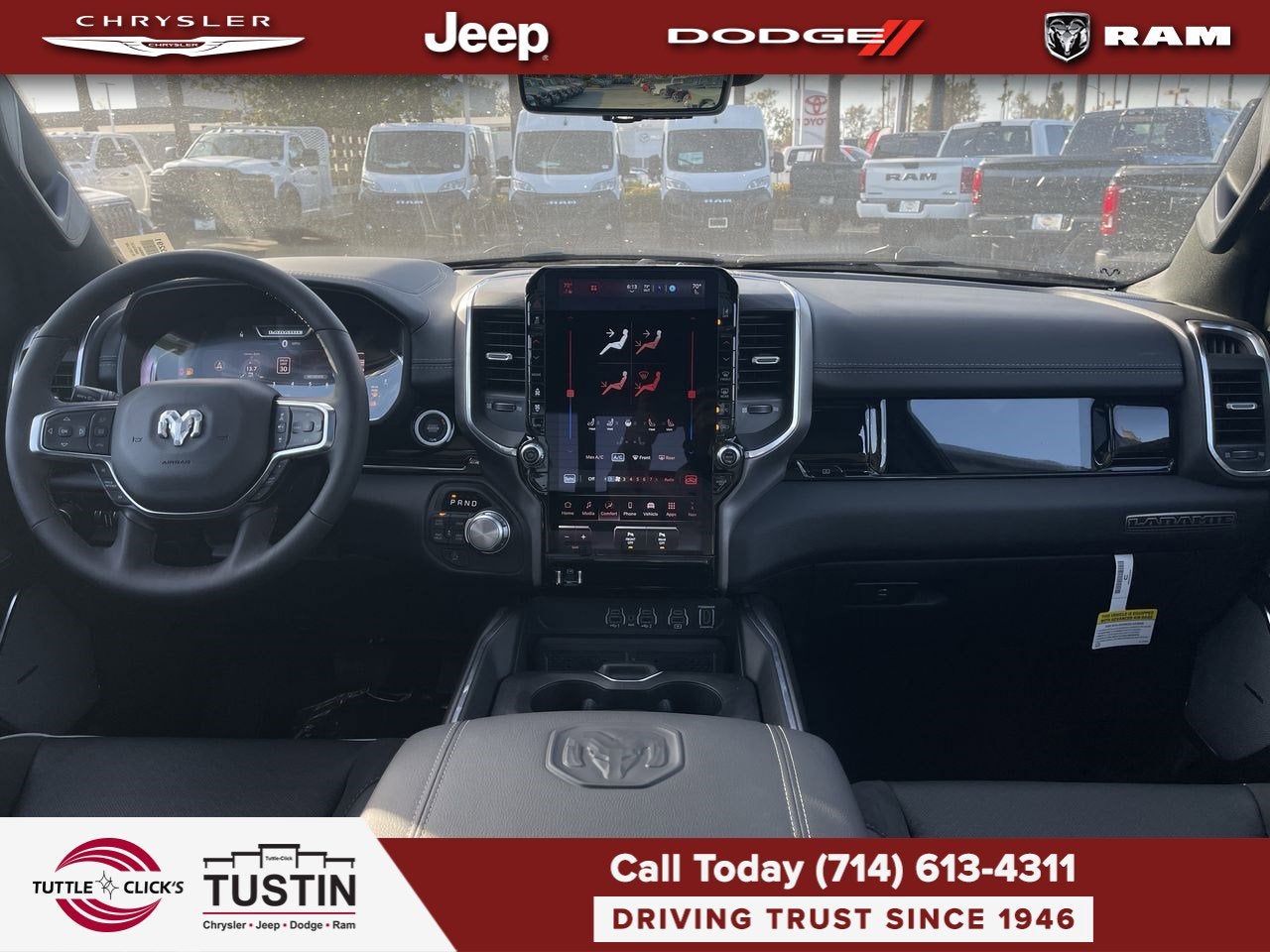 2026 RAM 1500 RAM 1500 LARAMIE CREW CAB 4X4 5'7' BOX