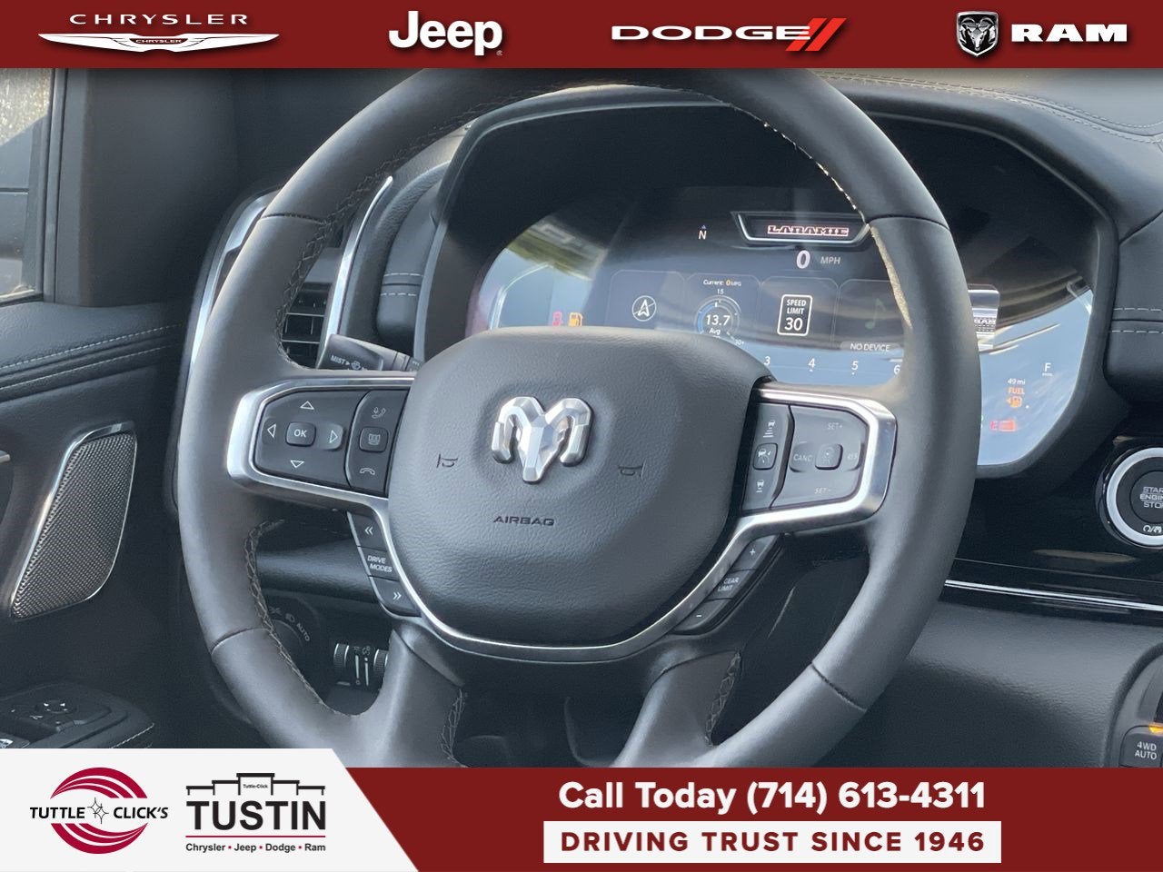 2026 RAM 1500 RAM 1500 LARAMIE CREW CAB 4X4 5'7' BOX