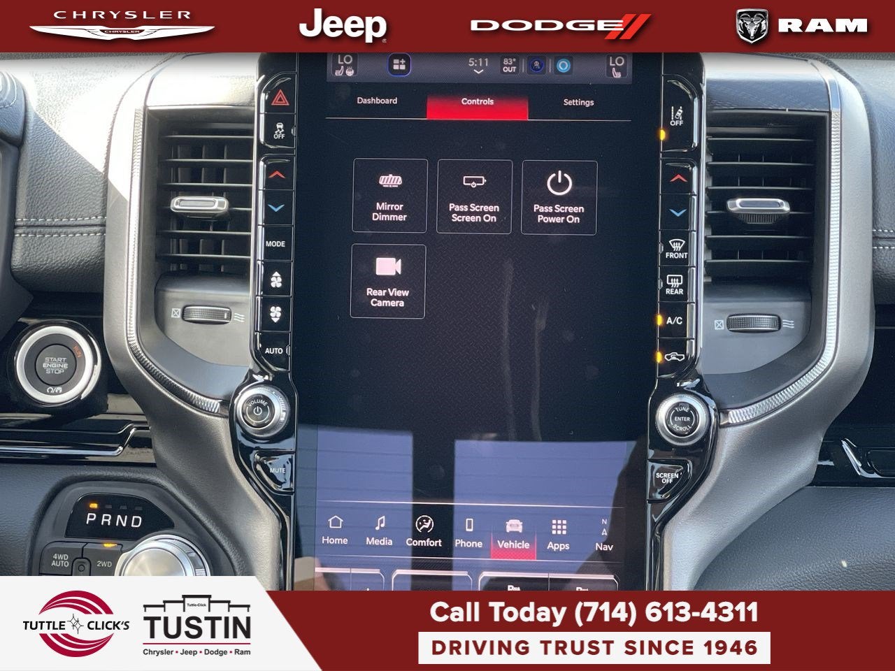 2026 RAM 1500 RAM 1500 REBEL CREW CAB 4X4 5'7' BOX