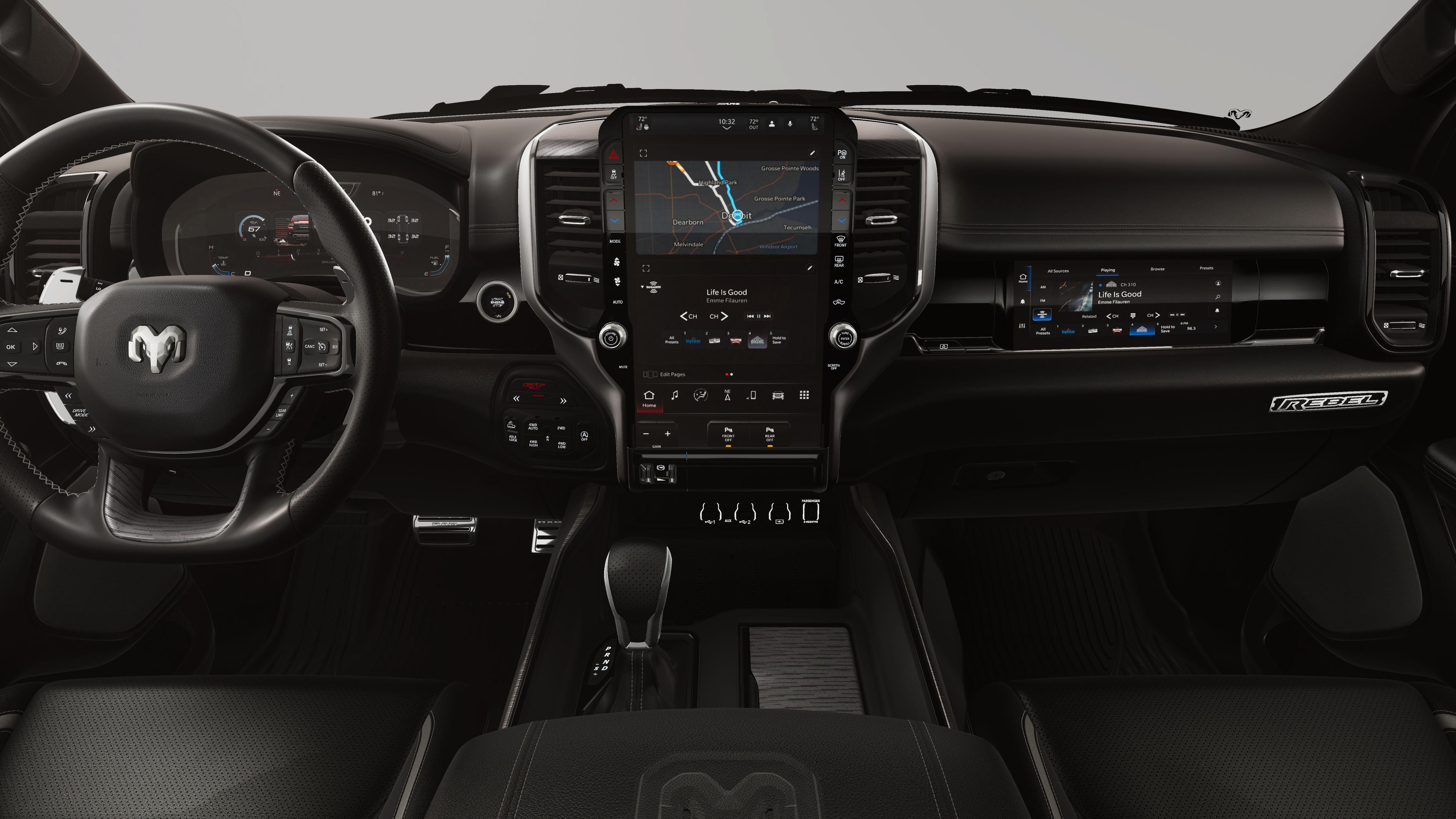 2026 RAM 1500 RAM 1500 REBEL CREW CAB 4X4 5'7' BOX
