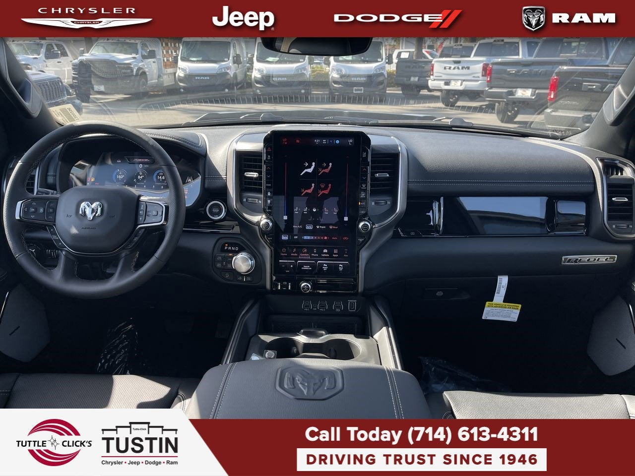 2026 RAM 1500 RAM 1500 REBEL CREW CAB 4X4 5'7' BOX