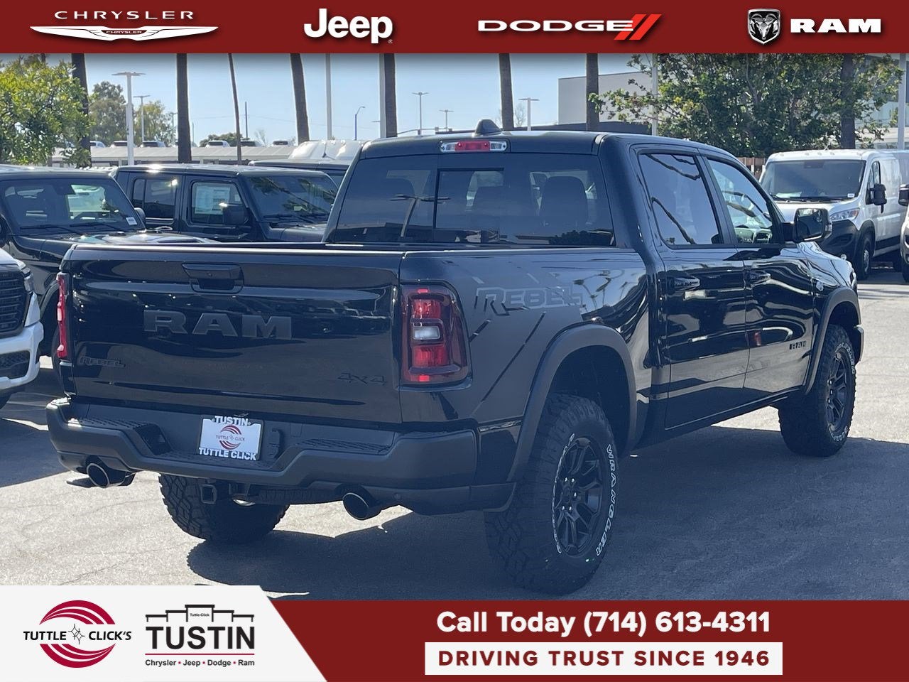 2026 RAM 1500 RAM 1500 REBEL CREW CAB 4X4 5'7' BOX