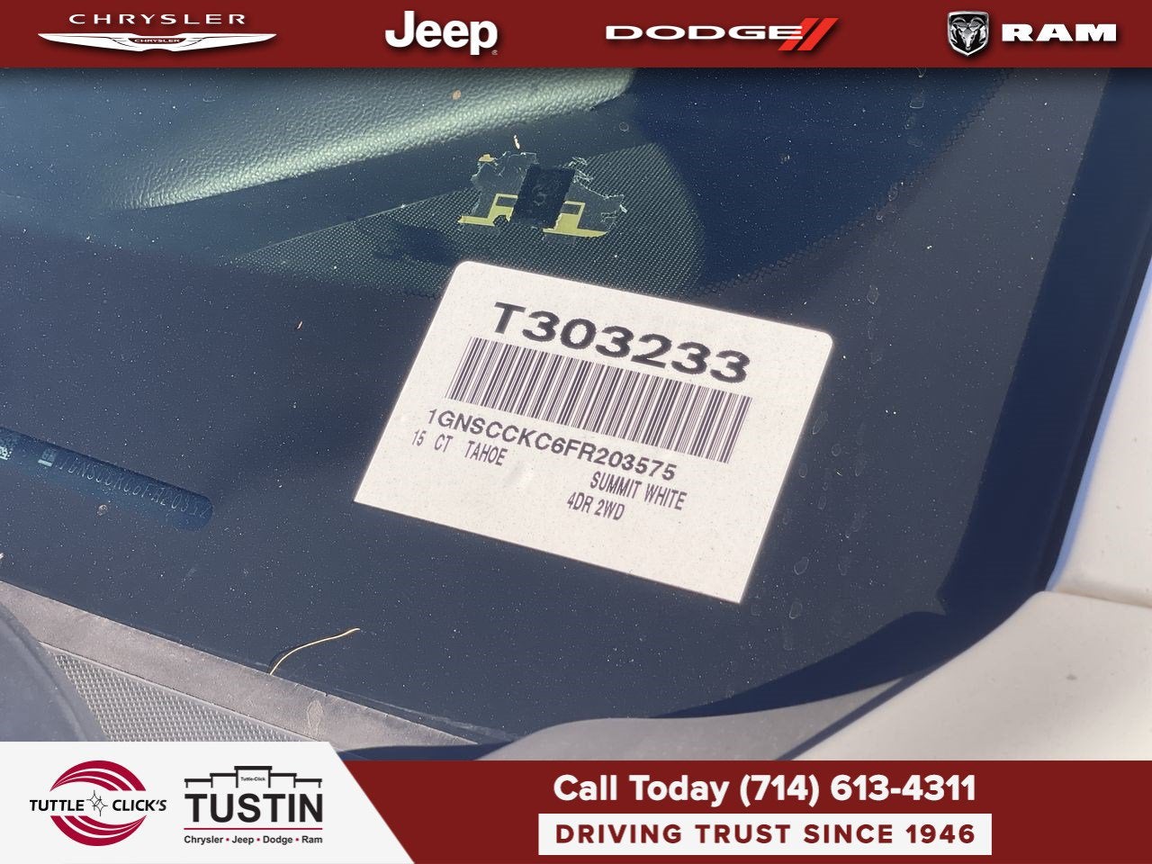 2015 Chevrolet Tahoe LTZ