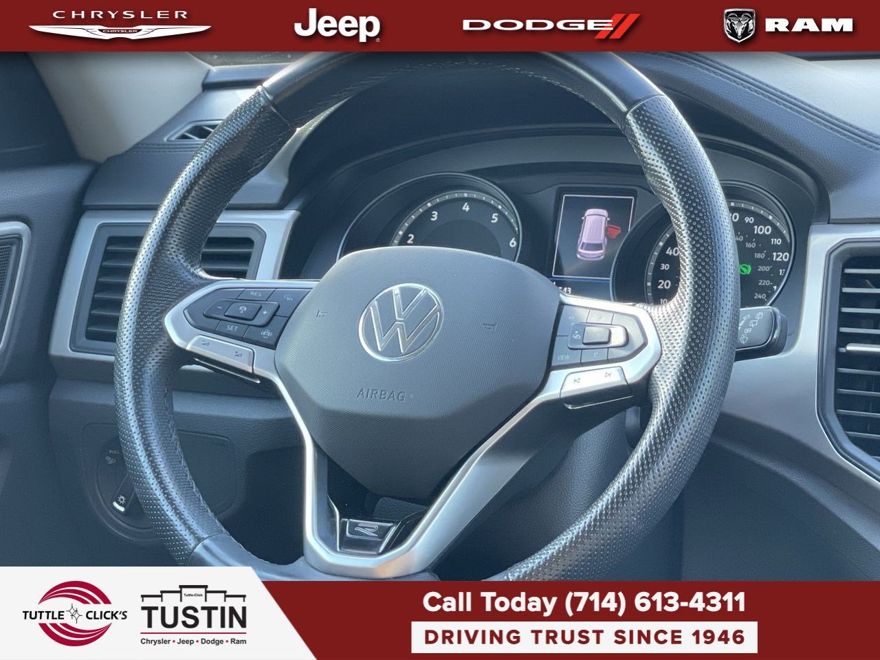 2021 Volkswagen Atlas 3.6L V6 SE w/Technology R-Line