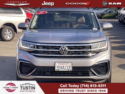 2021 Volkswagen Atlas 3.6L V6 SE w/Technology R-Line