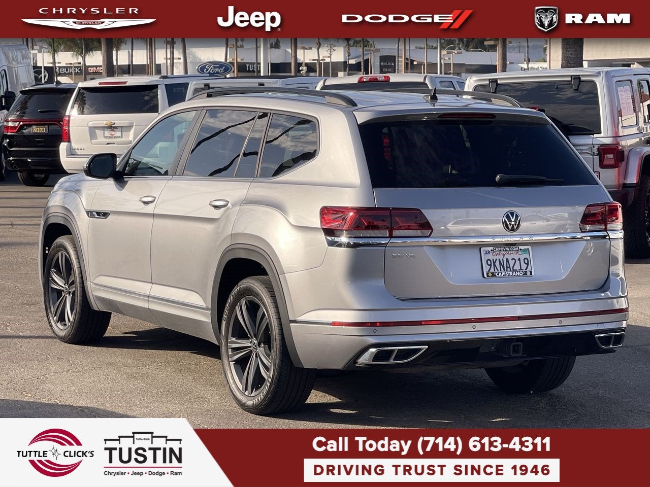 2021 Volkswagen Atlas 3.6L V6 SE w/Technology R-Line