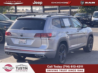 2021 Volkswagen Atlas 3.6L V6 SE w/Technology R-Line