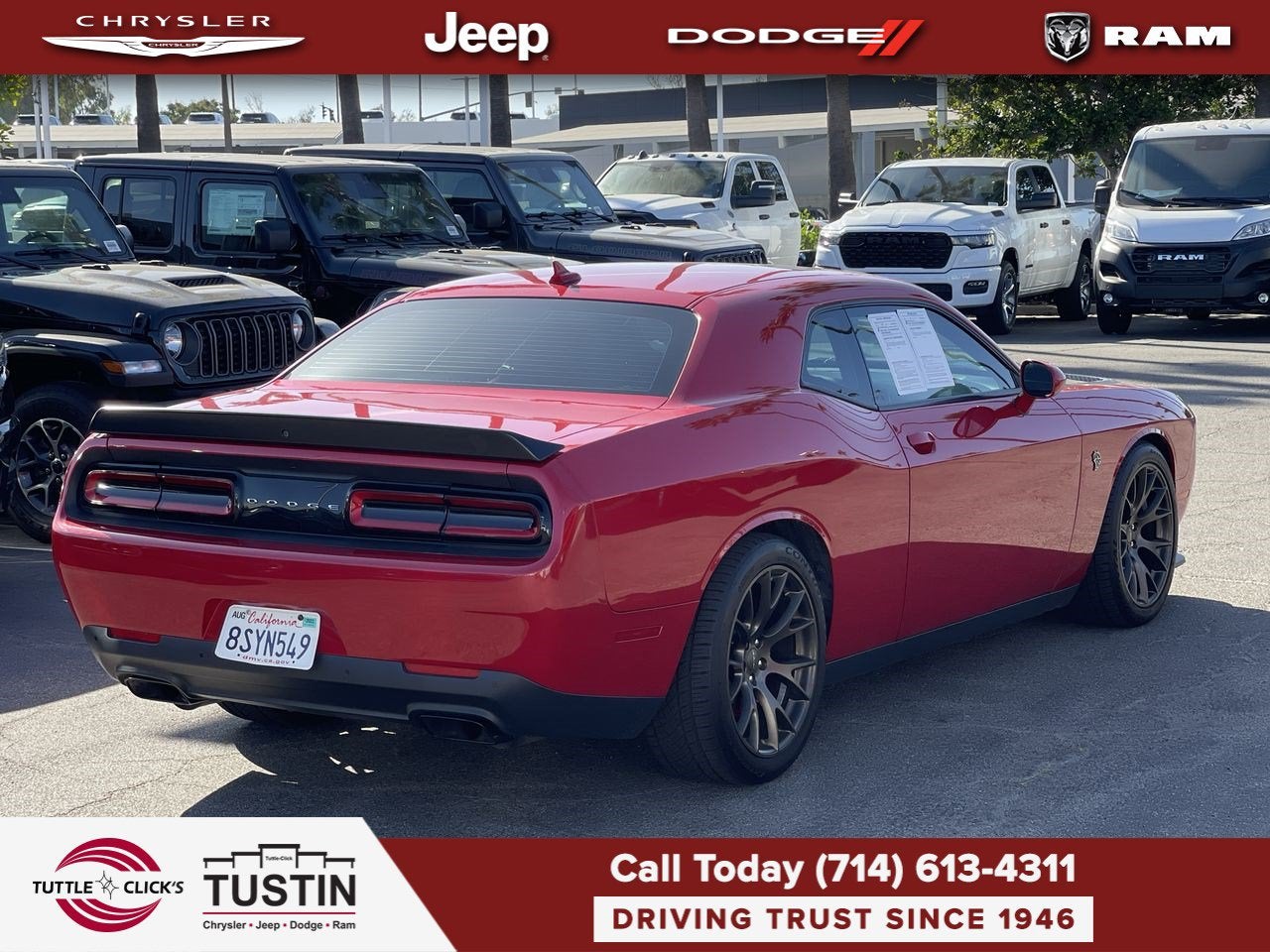 2016 Dodge Challenger SRT Hellcat