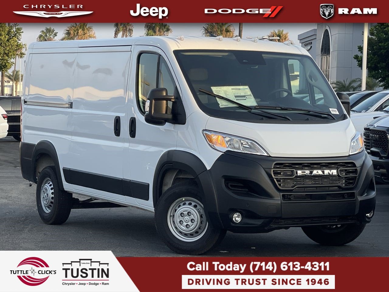 2025 RAM Ram ProMaster Tradesman