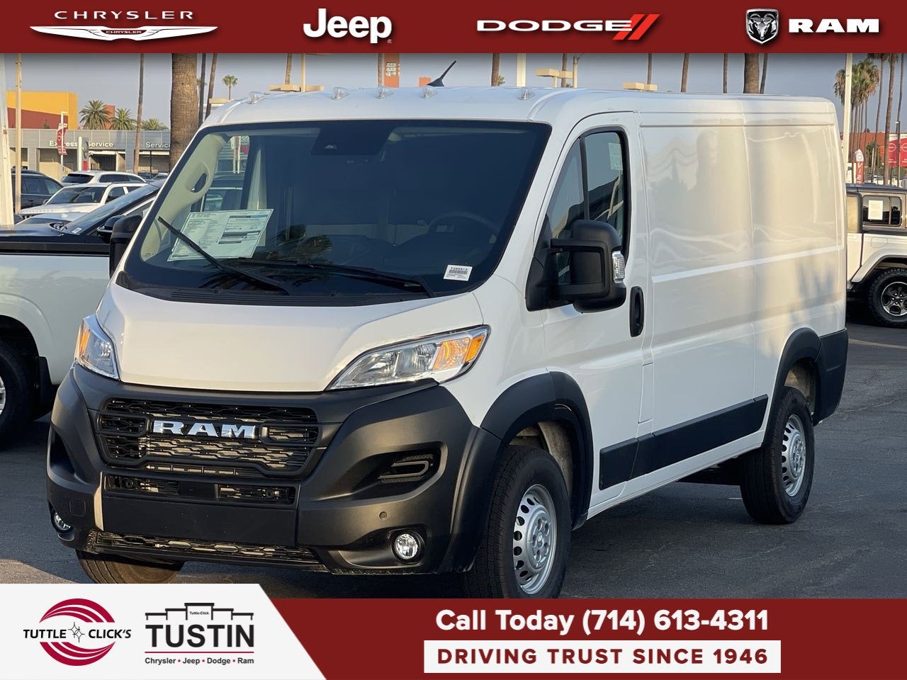 2025 RAM Ram ProMaster Tradesman