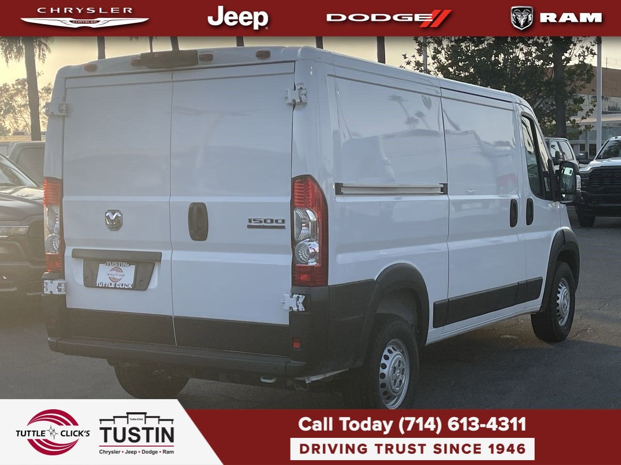 2025 RAM Ram ProMaster Tradesman