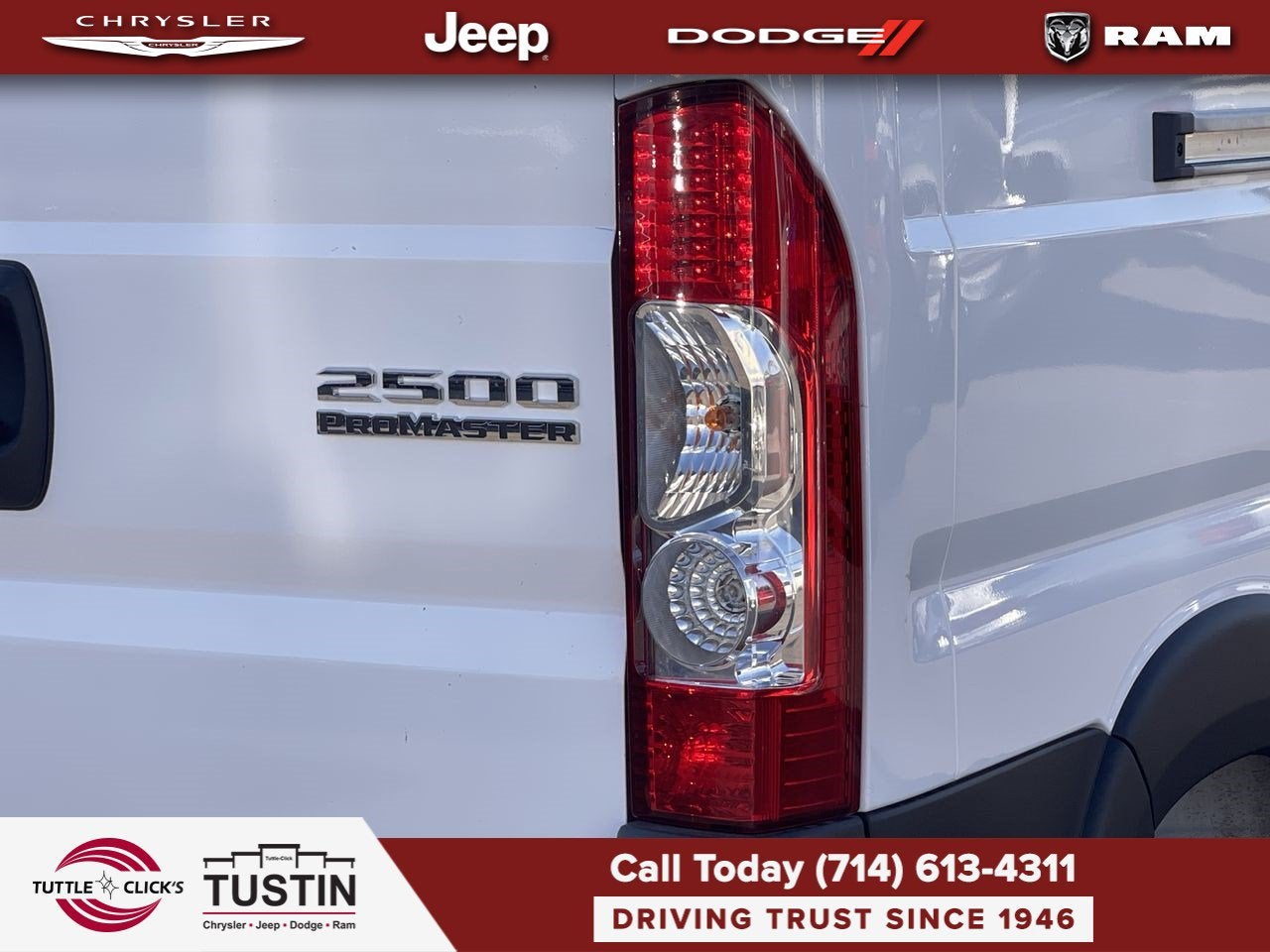 2026 RAM ProMaster 2500 Tradesman