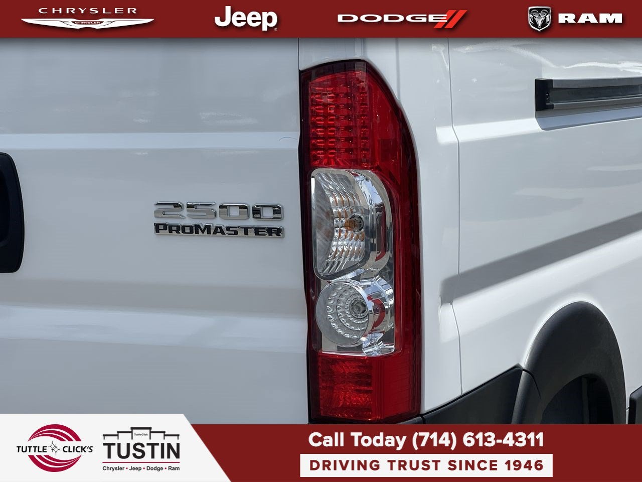 2026 RAM ProMaster 2500 Tradesman