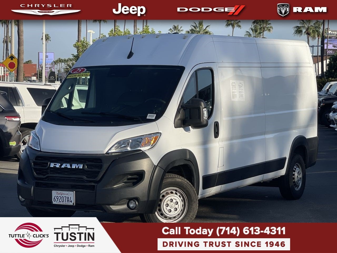 2025 RAM ProMaster 2500 Tradesman