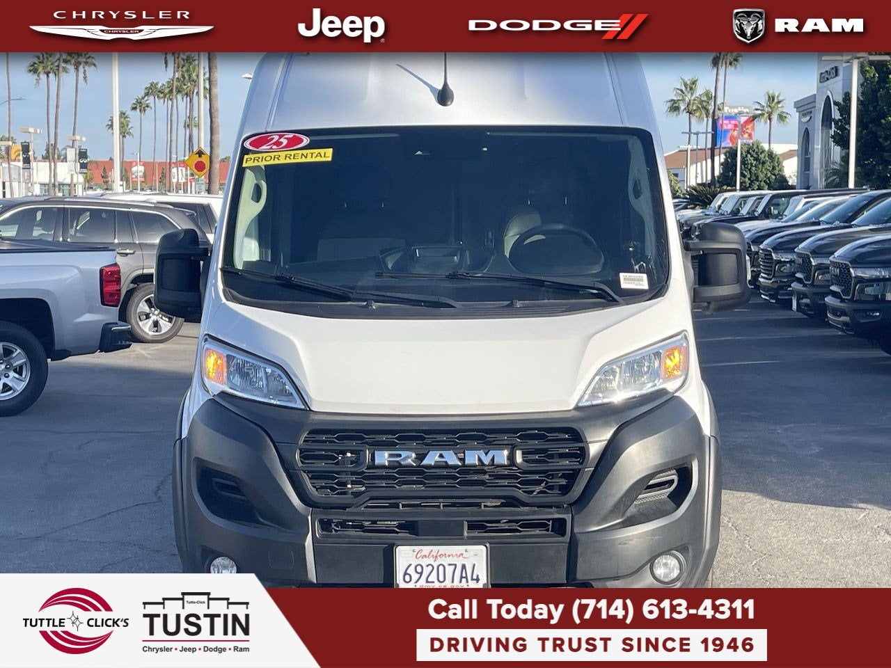 2025 RAM ProMaster 2500 Tradesman