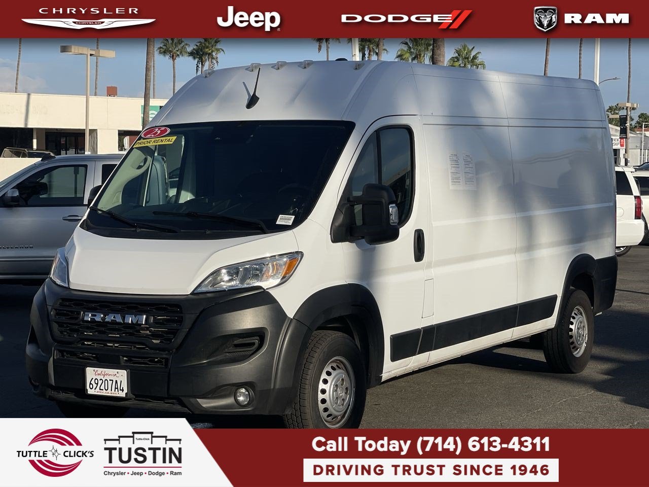 2025 RAM ProMaster 2500 Tradesman