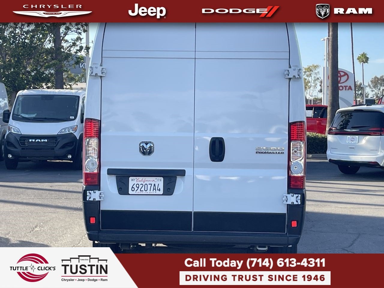 2025 RAM ProMaster 2500 Tradesman