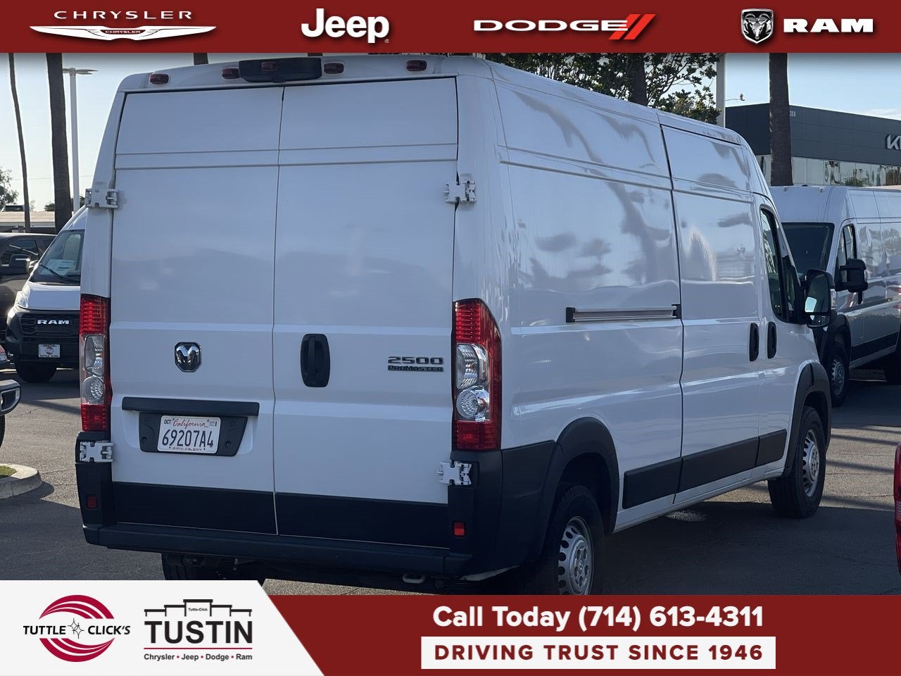 2025 RAM ProMaster 2500 Tradesman