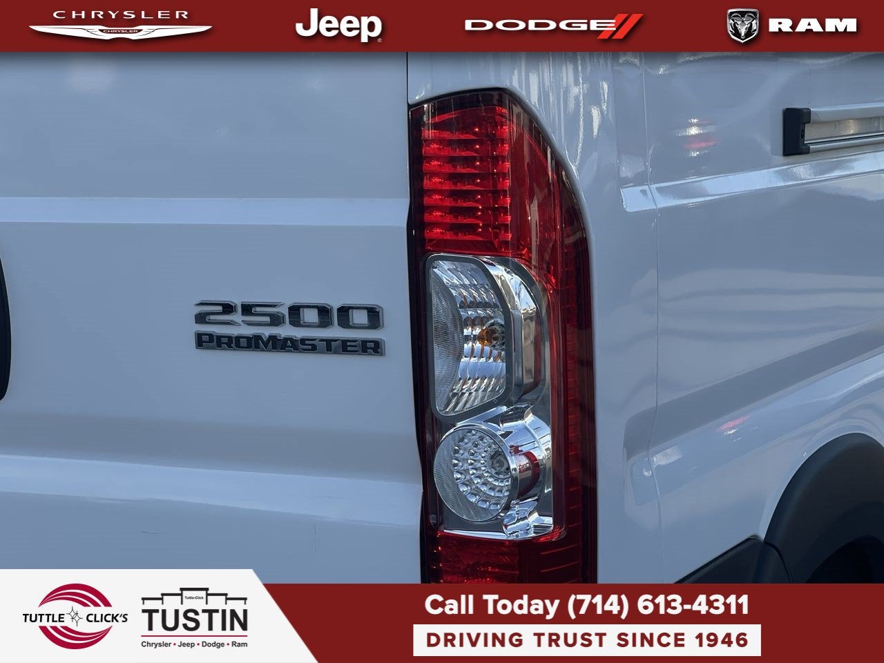 2025 RAM ProMaster 2500 Tradesman