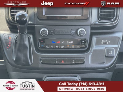 2025 RAM ProMaster 2500 Cargo Van Tradesman High Roof 159' WB w/Pass Seat