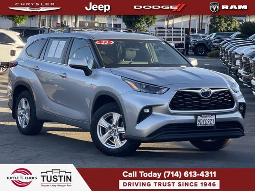2023 Toyota Highlander Hybrid LE