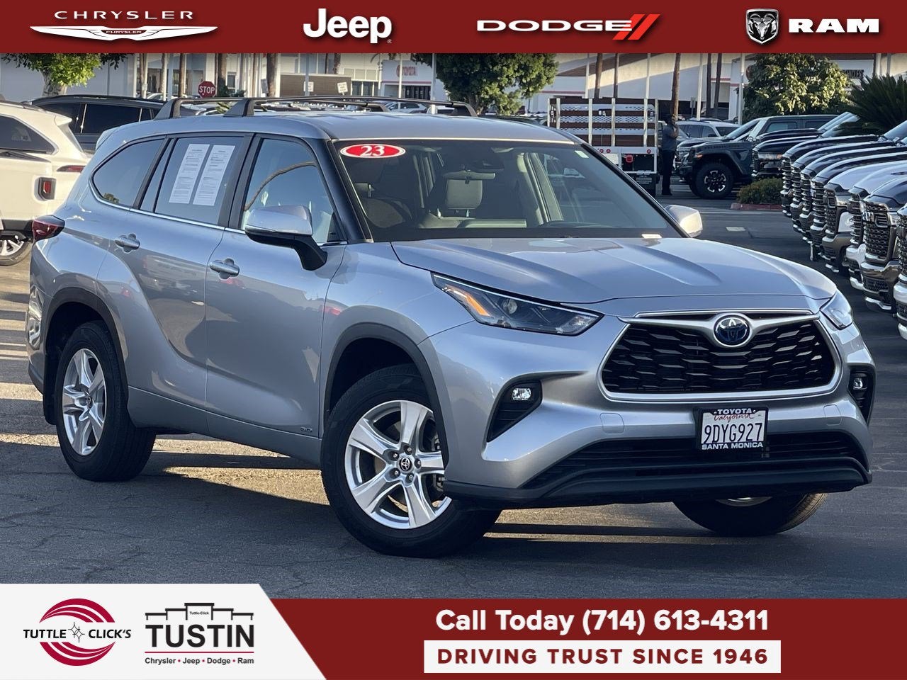 2023 Toyota Highlander Hybrid LE