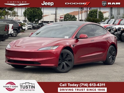2025 Tesla Model 3 Long Range All-Wheel Drive