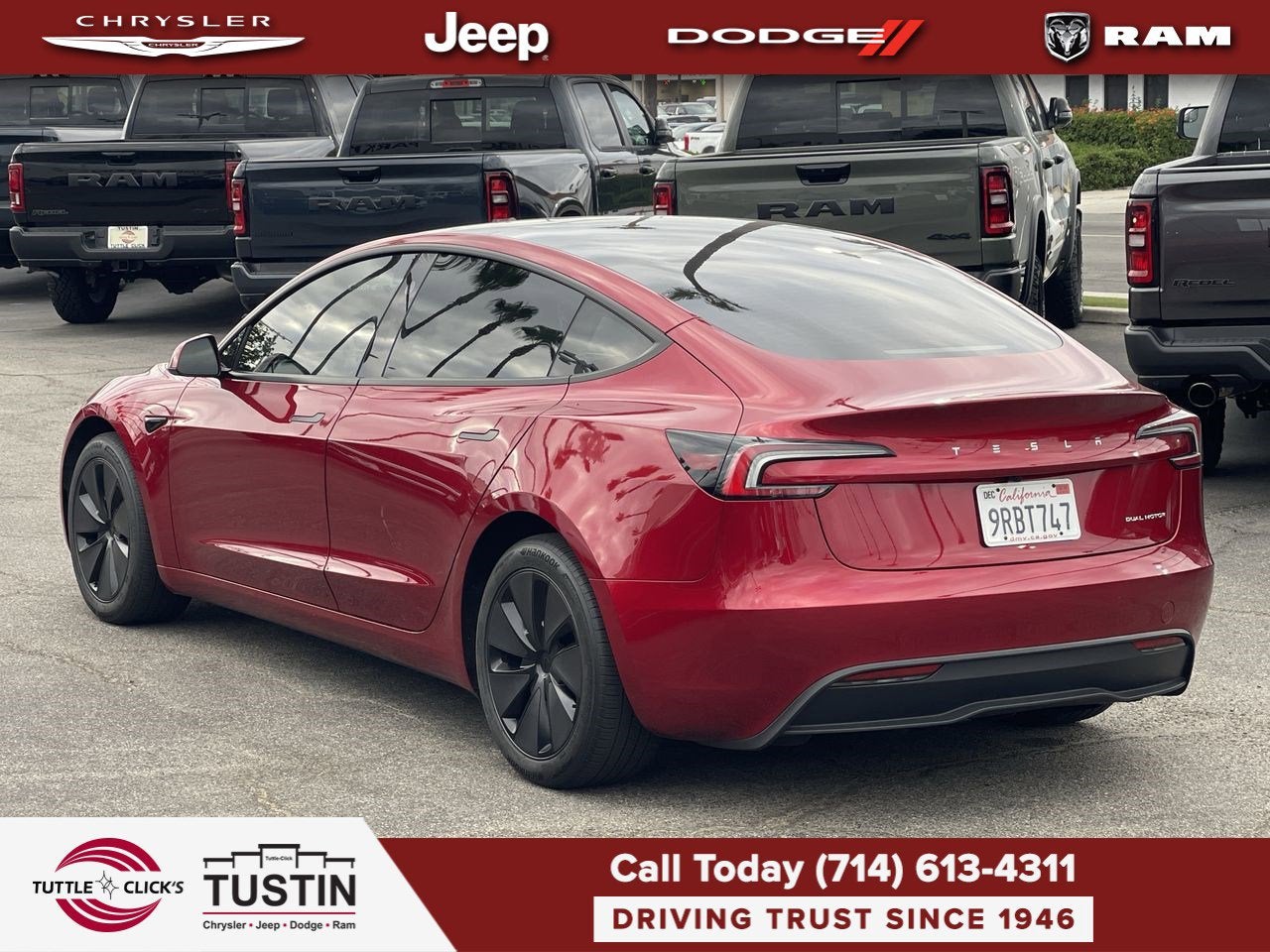 2025 Tesla Model 3 Long Range All-Wheel Drive