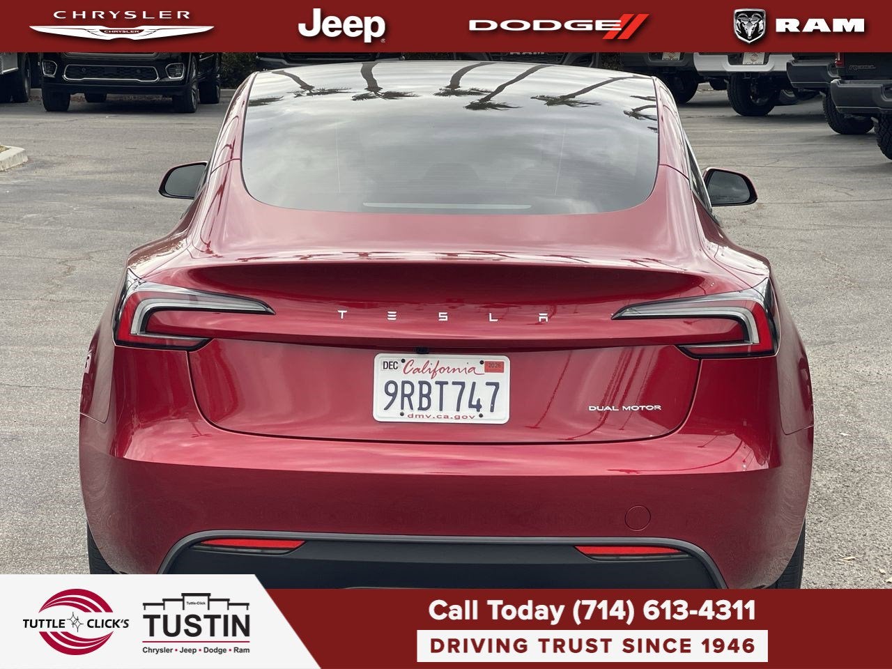 2025 Tesla Model 3 Long Range All-Wheel Drive