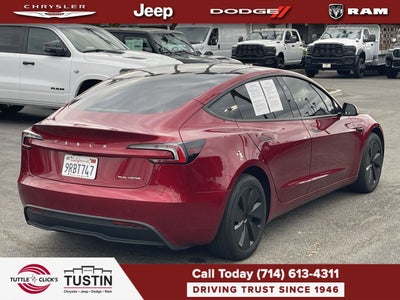 2025 Tesla Model 3 Long Range All-Wheel Drive