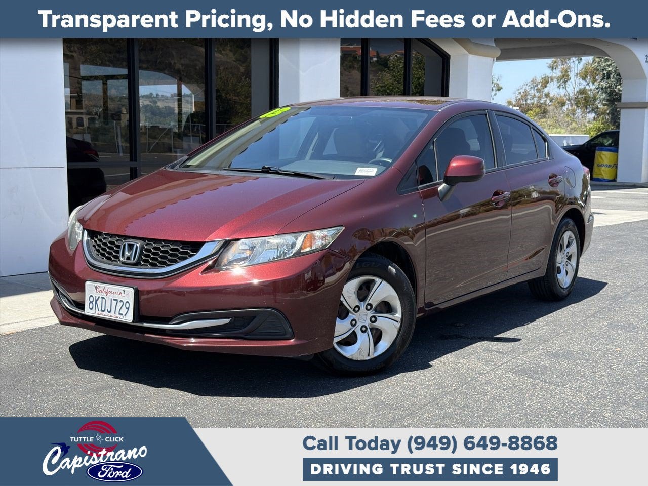 2013 Honda Civic Sdn LX