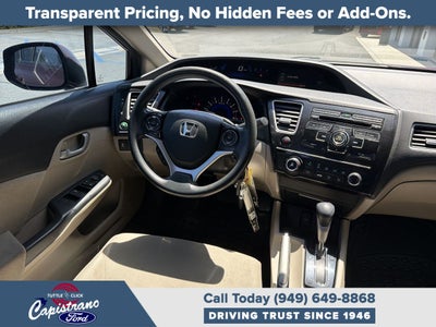 2013 Honda Civic Sdn LX