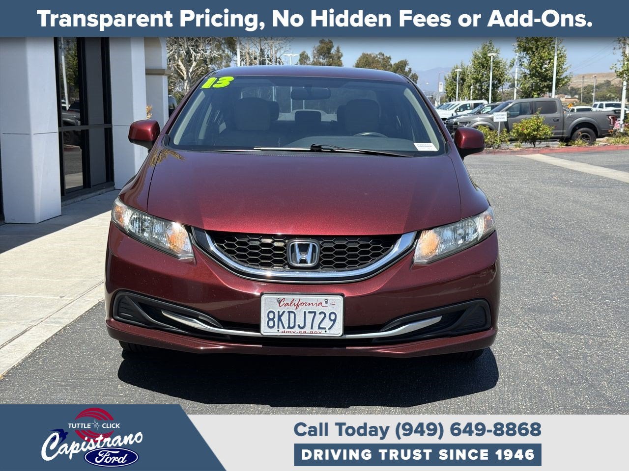 2013 Honda Civic Sdn LX