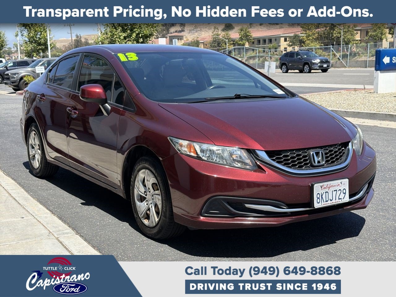 2013 Honda Civic Sdn LX