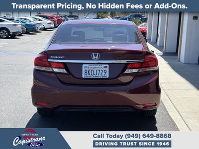 2013 Honda Civic Sdn LX