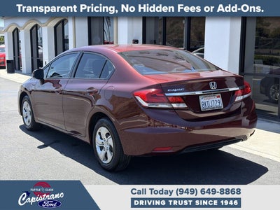 2013 Honda Civic Sdn LX